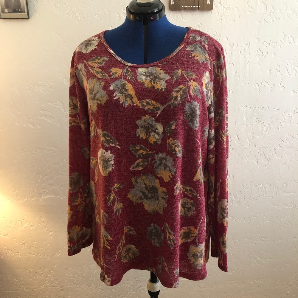 42pops long sleeve blouse, size 2X